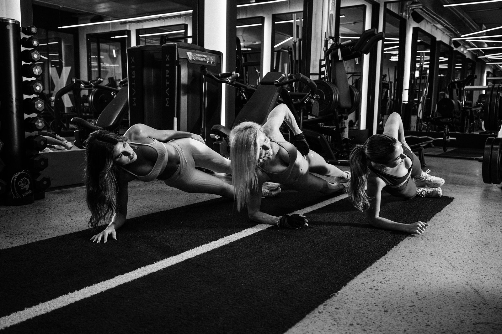 Cremorne Club gym floor and aesthetics